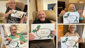 Greater Manchester care home Residents say what they love about Christmas